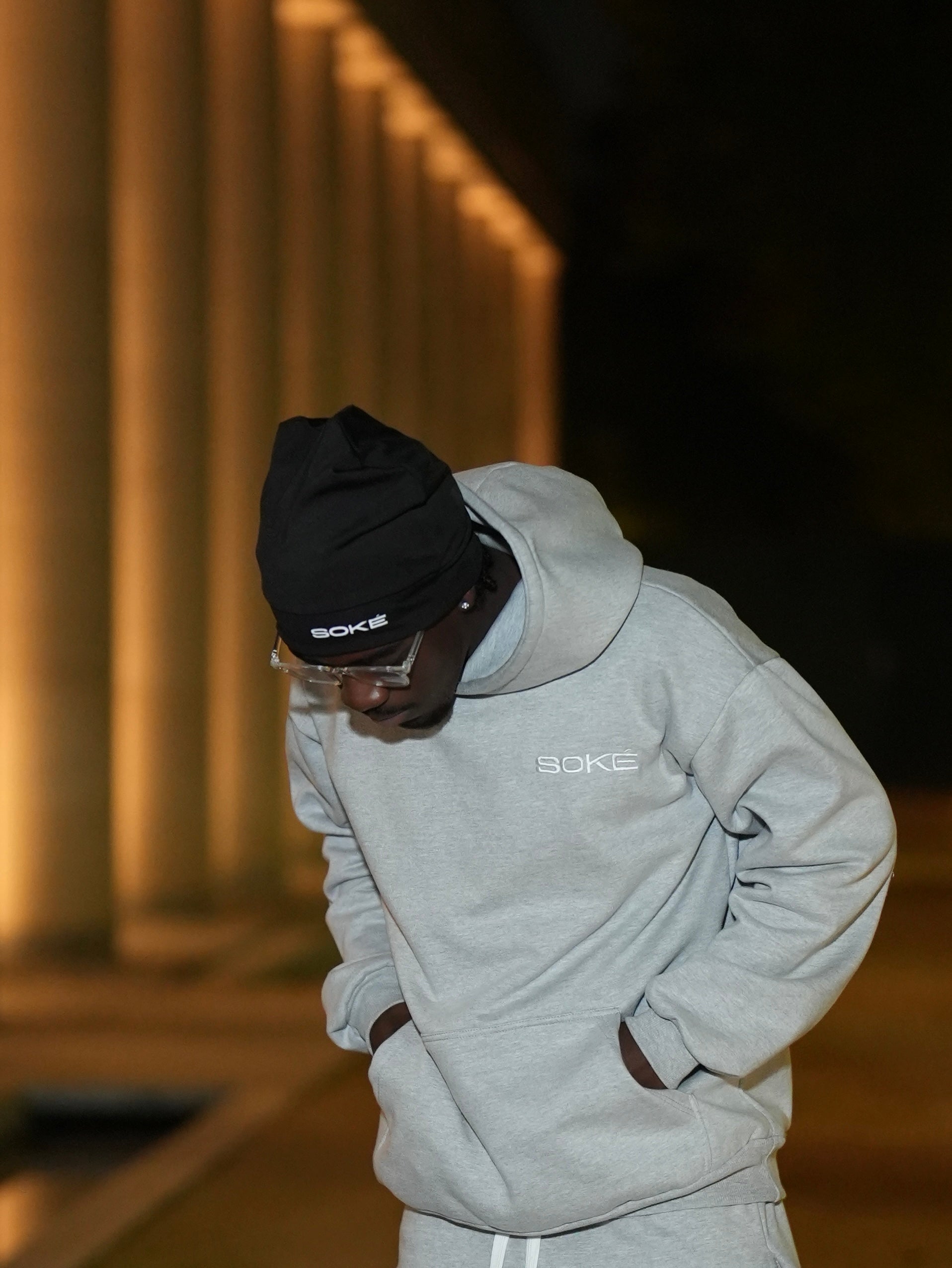 SOKÉ SKULL CAP - BLACK